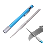 Pen Shaped Diamond Sharpening Rod , Custom Garden Shears Sharpening Tool
