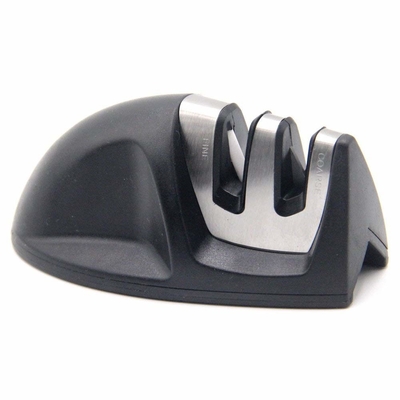 Edge Grip Manual Knife Sharpener , Portable Coarse And Fine Knife Sharpener 95 * 52 * 45mm