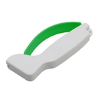 Accusharp Handle Knife Sharpener , Garden Tool Sharpener With White And Green