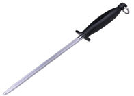Solid Steel Sharpening Rod , Ceramic Rod Sharpener For Knife Sharpening