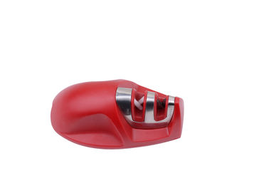 Edge Grip Edgeware Knife Sharpener , 2 Stage Knife Sharpener Red 95 * 52 * 45mm