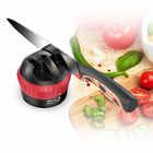 Mini Two Stage Kitchen Knife Sharpener With Suction Pad Lightweight 58 * 68mm