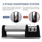 Easy Manual Ceramic And Tungsten Premium Quality Stainless Steel Knife Sharpener For Dull Straight And Serrated Knives