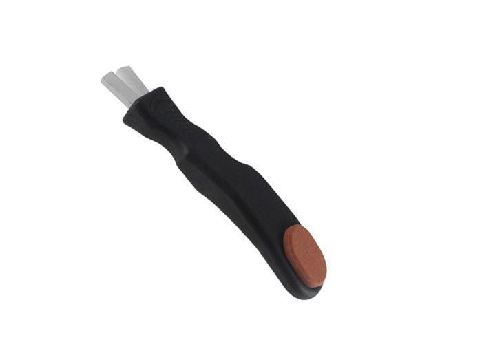 Portable Handheld Skate Sharpener Whetstone Sharpening Hockey Figure