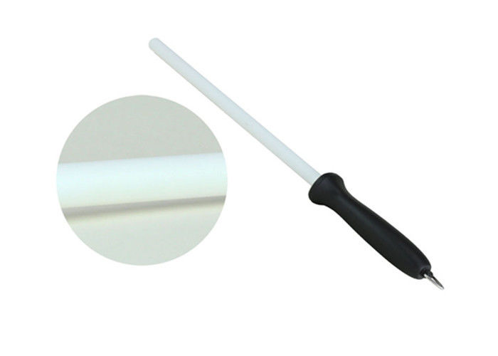 Professional Ceramic Knife Sharpener Rods , Honing Knife Sharpener With