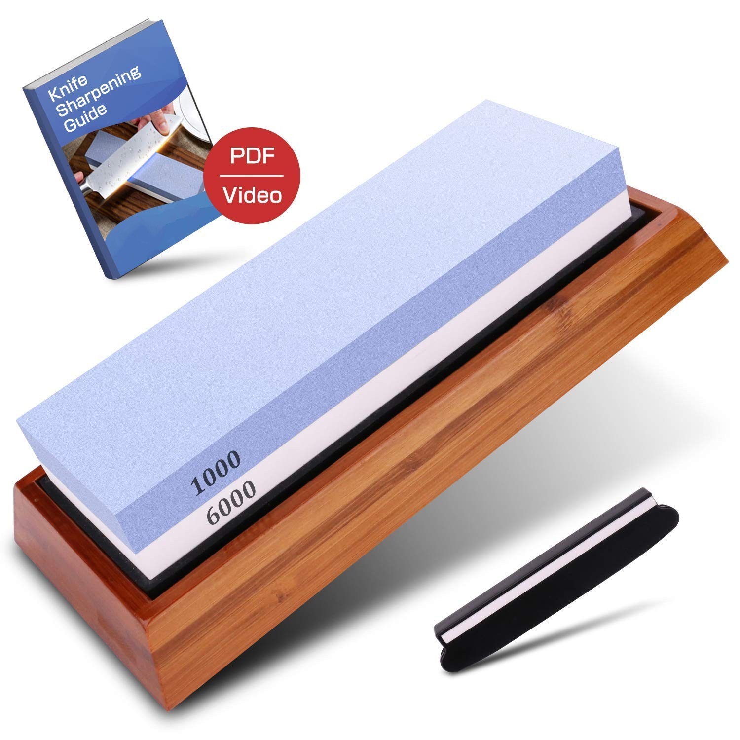 Multi Colored Whetstone Chef Knife Sharpening Stone With Customized Logo