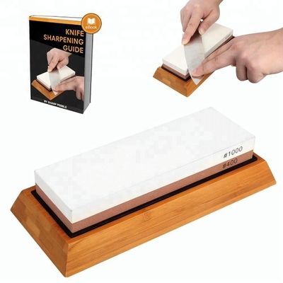 Two Sided Whetstone Sharpening Stone For Kitchen Knives , 180 * 60 * 27mm