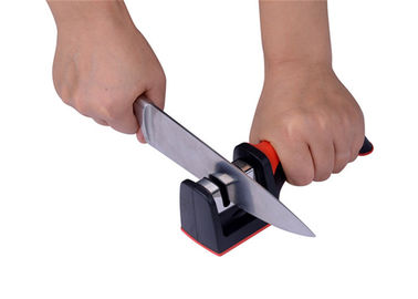 Knife Accessories Kitchen Knife Sharpener , Hunting Knife Sharpener With TPR Handle