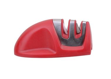 Outdoor Two Stage Knife Sharpener / ABS Plastic Knife Sharpener With Blister Card