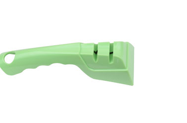 Kitchen Tools Green Knife Sharpener , Coarse And Fine Knife Sharpener 180 * 62 * 55mm