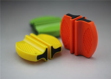 Mini Size Outdoor Knife Sharpener With Tungsten Blade And Ceramic Rod